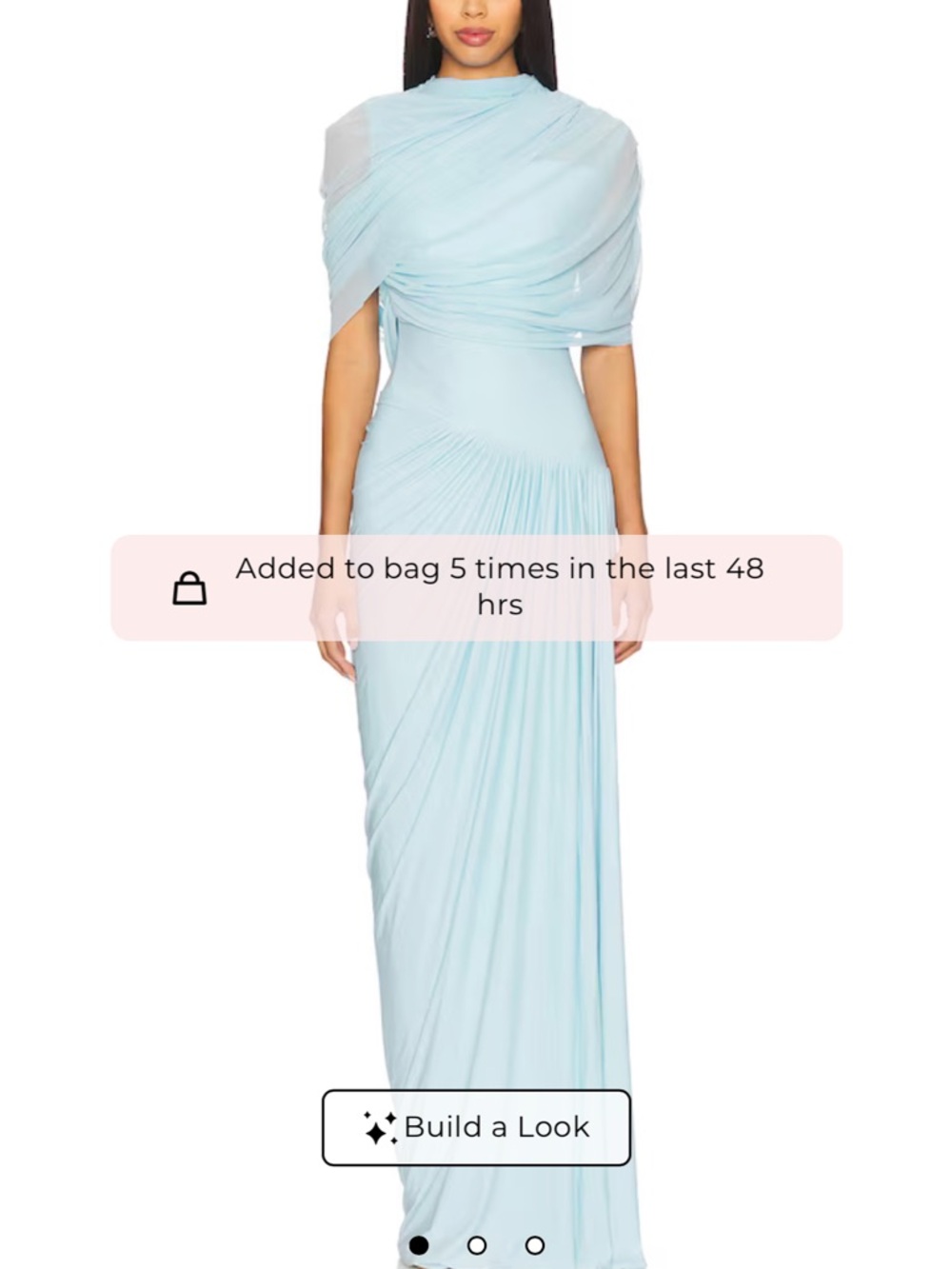 Jasmine dress in blue